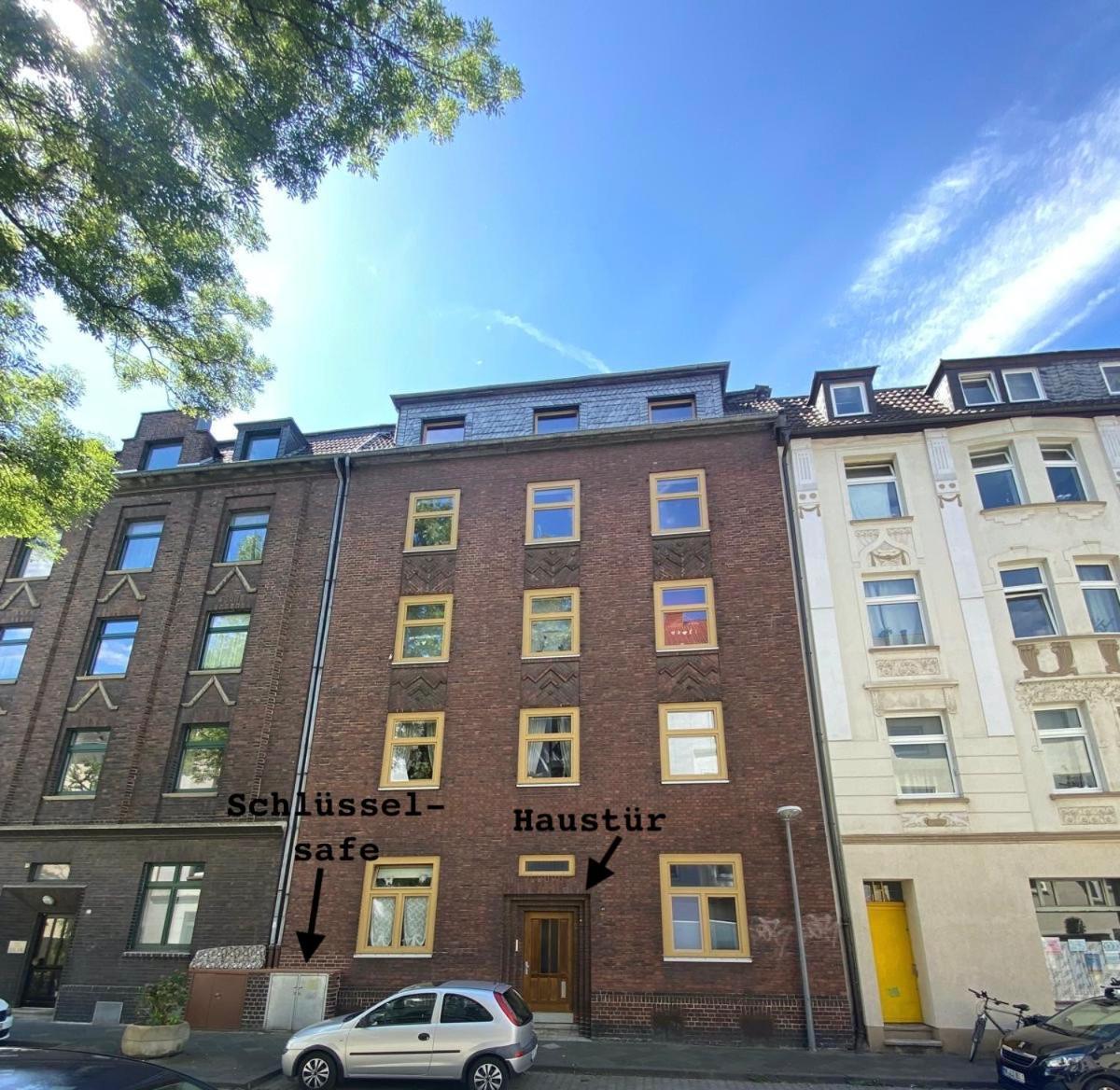 Feelslikehome - Stylische Und Zentrale Altbauwohnung Mit Terrasse&Garten Bochum Eksteriør billede